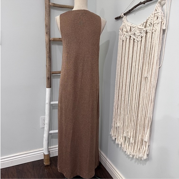 COPY - Zara Sleeveless button front lightweight Italian yarn long vest sz sm - Picture 12 of 14